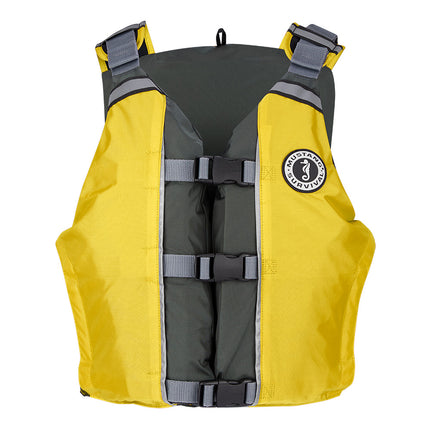 Mustang APF Foam Vest - Universal - Yellow/Grey [MV411102-222-0]
