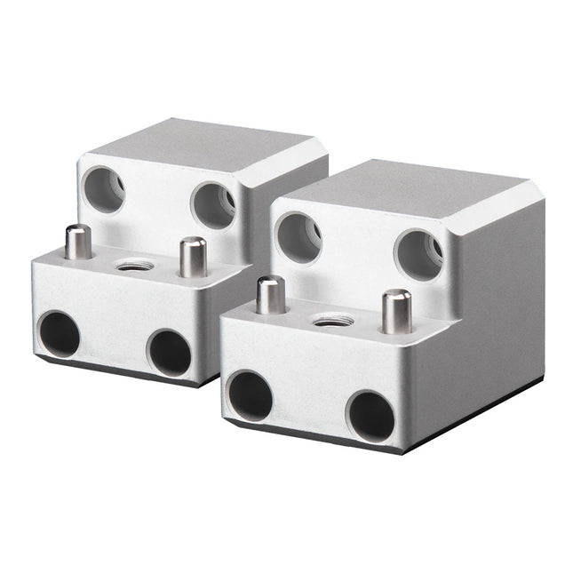 PTM Watersports Board Rack Mount - 4 Bolt - Silver - Pair [P13168-1400TEBCL]