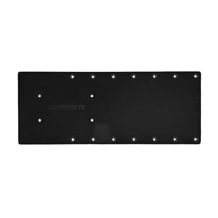 Sea Brackets 18" Straight Trolling Motor Plate f/Garmin Kraken - Black [SEA2302-BLK]