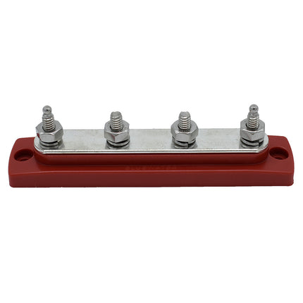 Bluewater Common Stud Busbar 4 Gang - Red [312303-B-025]