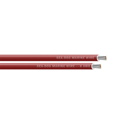 Sea-Dog 8 AWG Red Primary Wire - 25' [8008020]