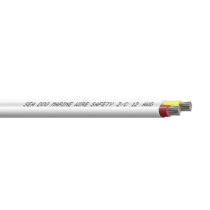 Sea-Dog 12/2 AWG Flat Duplex Safety Wire - Red/Yellow - 250' [8012224]