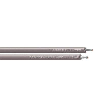 Sea-Dog 14 AWG Grey Primary Wire- 250' [8014114]