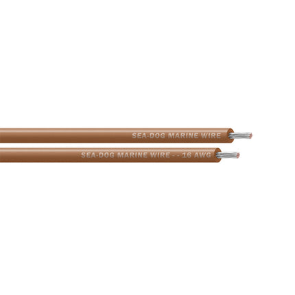 Sea-Dog 16 AWG Tan Primary Wire - 100' [8016122]