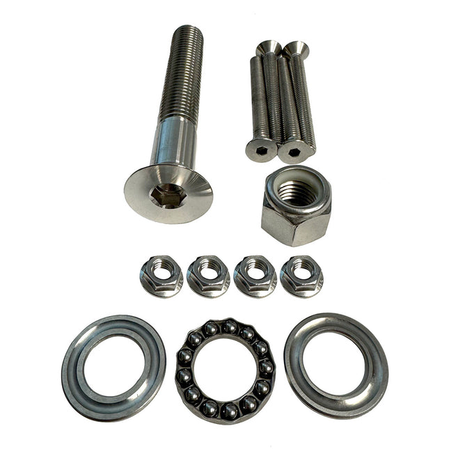 Sea Swivel Replacement Mount Hardware Kit w/5" Main Bolt, Nut, Bearing,  4-Bolt Package of Mounting Hardware [SEA-HDM-HARDWARE-KIT]