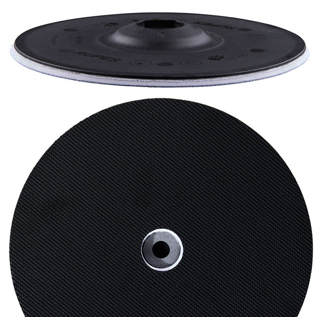 RUPES PrecisionPro Backing Plate - 125mm/5" - Velcro M8 Bolt  Shroud Lubricant [980.720/C]