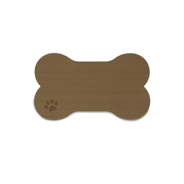 SeaDek Dog Bowl Mat - Cappuccino/Black - Small - 12" x 21" [62713-91090]