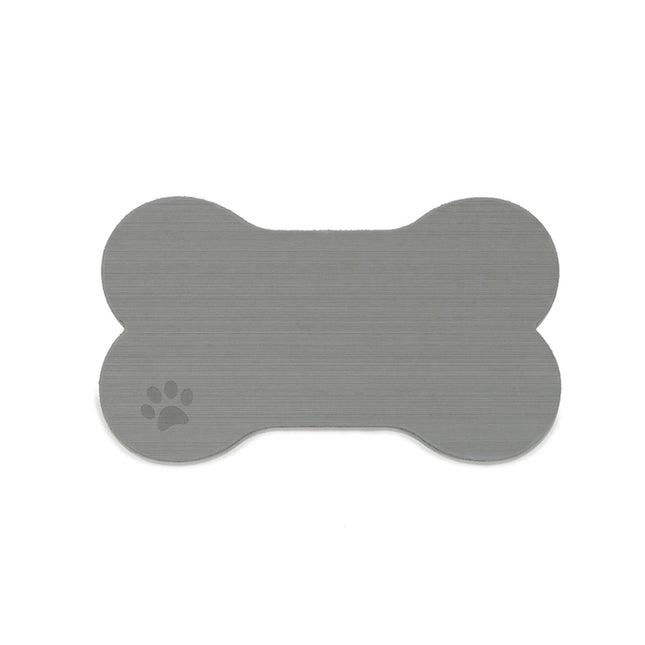 SeaDek Dog Bowl Mat - Storm Grey/Black - Medium - 12.5" x 24" [62714-90837]