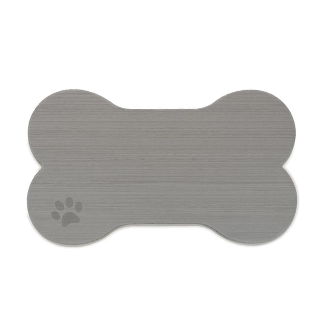SeaDek Dog Bowl Mat - Storm Grey/Black - Large - 16.5" x 29.5" [63207-90837]