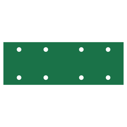 RUPES PROCUT Film Abrasive Sheets 70mm x 200mm (2.75" x 7.8") - 8 Holes - P80 Grit *Box of 50pcs [9.45FF080]