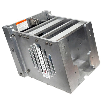 Bob's Machine 16" Setback Action Series Hydraulic Jack Plate - Silver [100-116001-NOPC-NOSPN-NG]