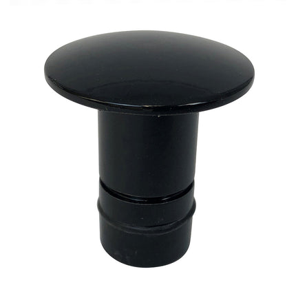 Bob's Machine Deck Plug - Pedestal Seat Plug 0.75" Hole- Black [311-000002-PCGBLK]