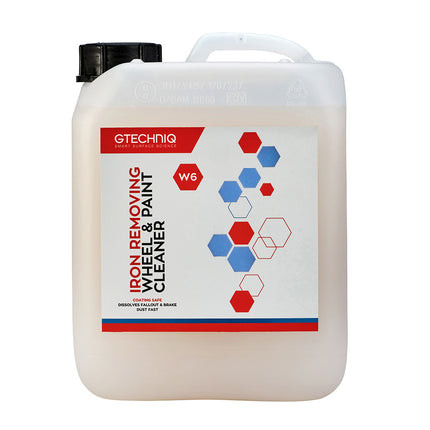 Gtechniq Auto W6 Iron Removing Wheel  Paint Cleaner - 5 Liter [W6 5]