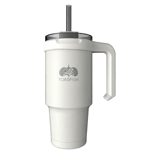 Toadfish SmartGrip Tumbler Non-Tip - 24oz - White [1405]