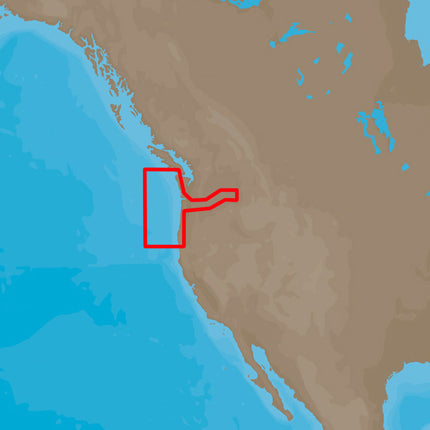 C-MAP  4D NA-D954 Cape Blanco to Cape Flattery [M-NA-D954-MS]