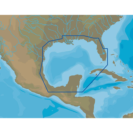 C-MAP 4D NA-D064 Gulf of Mexico - microSD/SD [M-NA-D064-MS]
