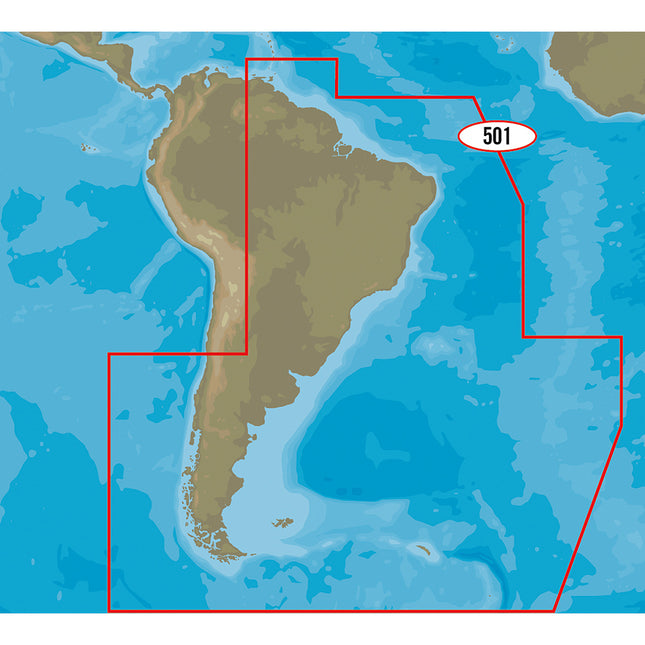 C-MAP 4D SA-D501 Gulf of Paria to Cape Horn [M-SA-D501-MS]