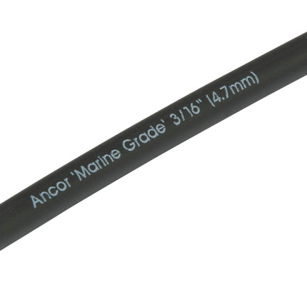 Ancor 3/16in x 48in Black Heat Shrink Tubing