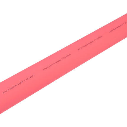 Ancor 1in x 48in Red Heat Shrink Tubing