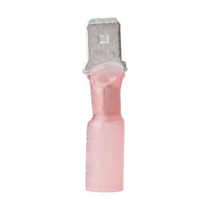 Ancor 22-18 Male Disconnect Heat Shrink Red 100 Pack