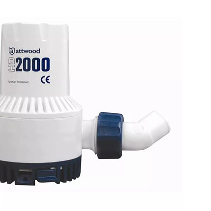 Attwood Heavy Duty HD2000 24vDC 3.5  Amp Bilge Pump
