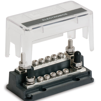 BEP Z Bar 10 Way Buss Bar 4 1/4in Studs 10 5/32 Terminal 200A 50V DC