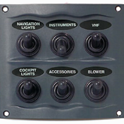 BEP 900-6WP 6 Way Switch Panel