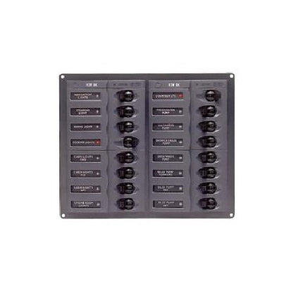 BEP 904NM 16 Way DC Circuit Breaker Panel