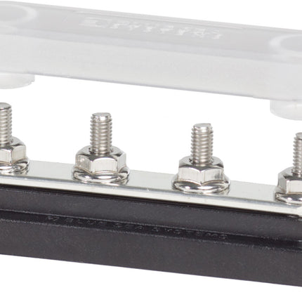 Blue Sea Common 100A MiniBus Four  #10-32 Studs With Cover