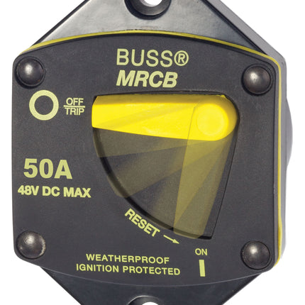 Blue Sea 187-Series 50 Amp Circuit Breaker Panel Mount