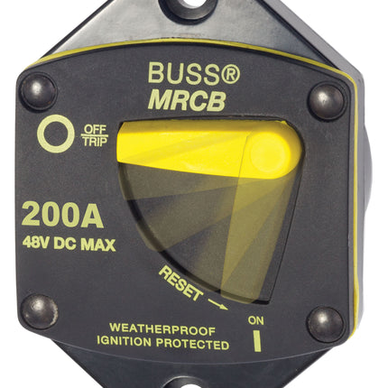 Blue Sea 187-Series 200 Amp Circuit Breaker Panel Mount
