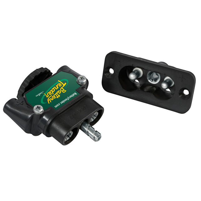 Battery Tender Powerplus Battery Charger 12V and Plug Receptacle Combo for Trolling Motor