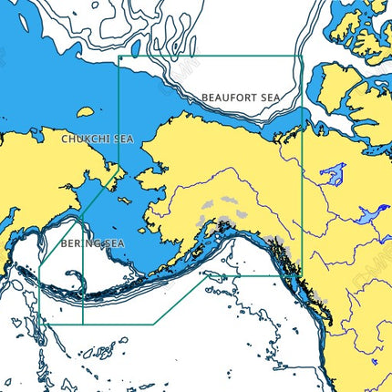 C-MAP M-NA-D028 4D microSD Alaska