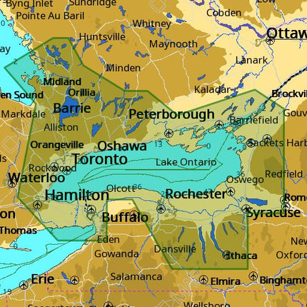 C-MAP M-NA-D934 4D Local Lake Ontario And Trent Severn