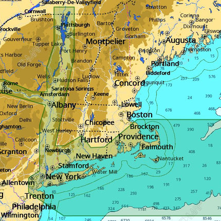 C-MAP M-NA-D940 4D Local Cape Cod Long Island Hudson