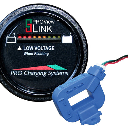 Dual Pro Lithiumm Battery Status Indicator Single Round Display