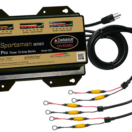 Dual Pro SS3 Battery Charger 3 Bank 30 Amps