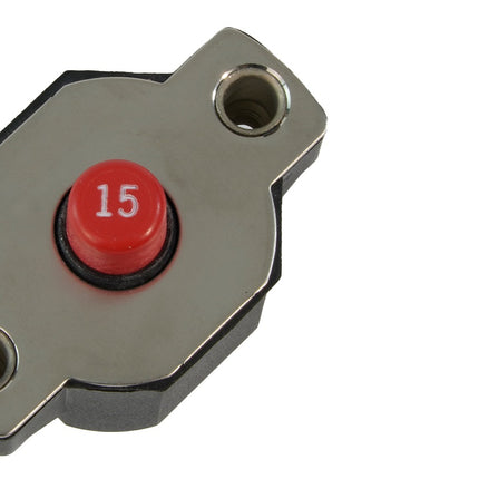 EGIS 15A Medium Duty Push Button Circuit Breaker