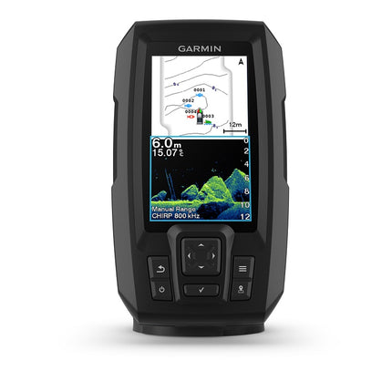 Garmin Striker Vivid 4cv 3.5in Fishfinder GPS Track Plotter With GT20