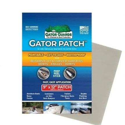Gator Guard Gator Patch 9in x 12in UV Cured Fiberglass Reinforced Repair Patch