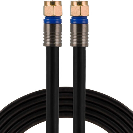 RG6 Coaxial Cable 15ft With F-type Connectors