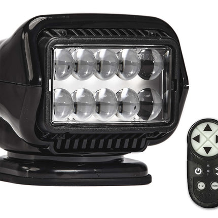 Golight Stryker LED Black Wireless Handheld Remote Permanent Mount