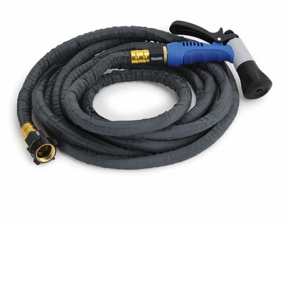 HoseCoil Stainlees Steel Pro 20ft Gray Hose Kit