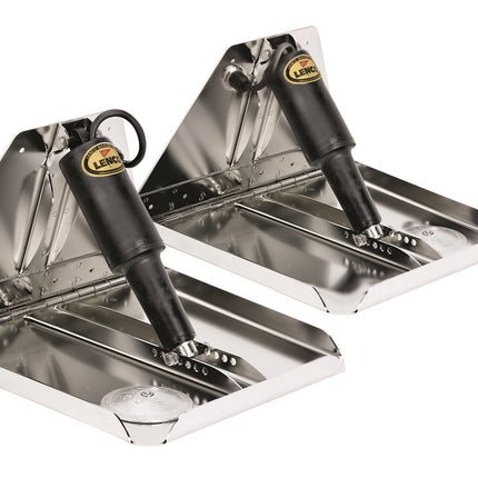 Lenco 18inx14in Heavy Duty Trim Tab Kit 12v Requires Switch