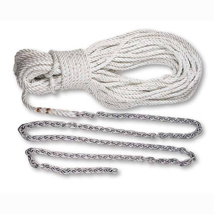 Lewmar 20ft 5/16in G4 & 200ft 9/16in Line With 3/8 Shackle