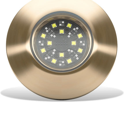 Lumishore SUPRA THX404 Thru-Hull Mount and Driver Blue/White LED