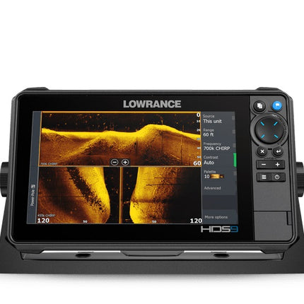 Lowrance HDS9 Pro 9in MFD C-Map US & Canada Active Imaging HD 3In1