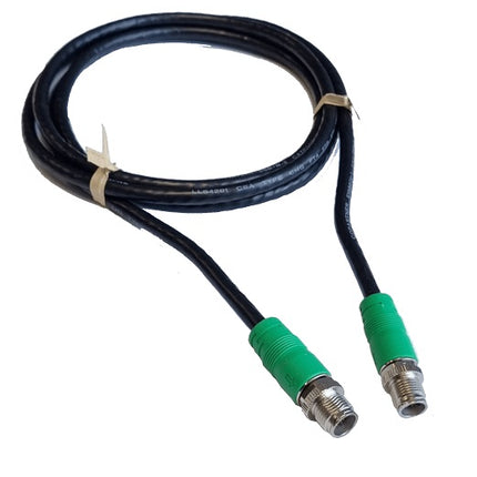 Lowrance 6ft Ethernet Cable Green M12 8-pin male-male