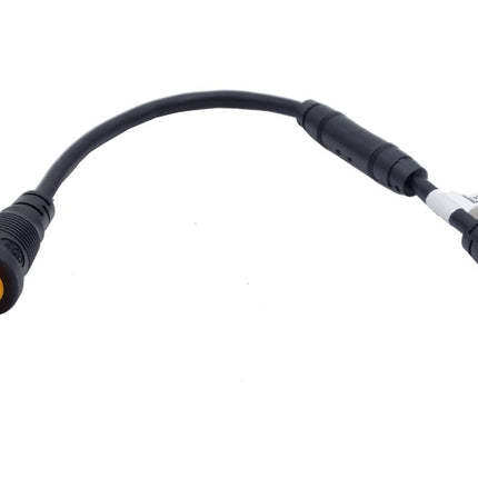 Lowrance M12M-5PF 1.2ft M12M 8-Pin to Yellow 5-Pin Ethernet Adapter Cable