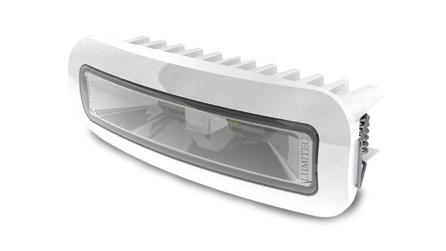 Lumitec Capri3 Flood Light White/Blue LEDfts Dimmable Flush Mount White 12/24v
